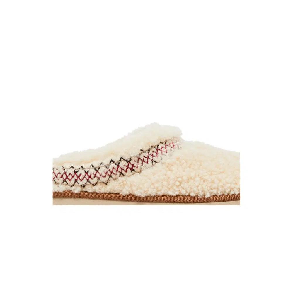 Тапочки UGG Wmns Tazz Braid Slipper «Natural» 2