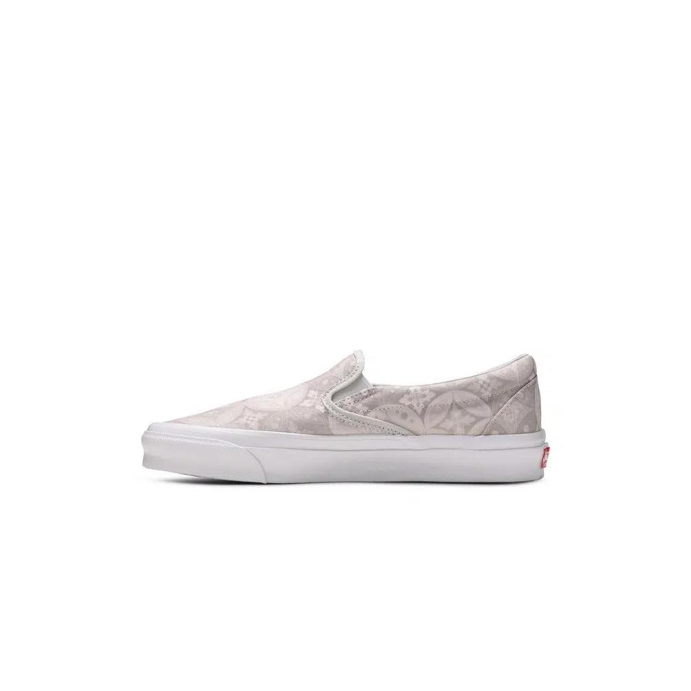 Слипоны Kith x Vans Vault OG Classic Slip-On LX 'Gray Tile' 3