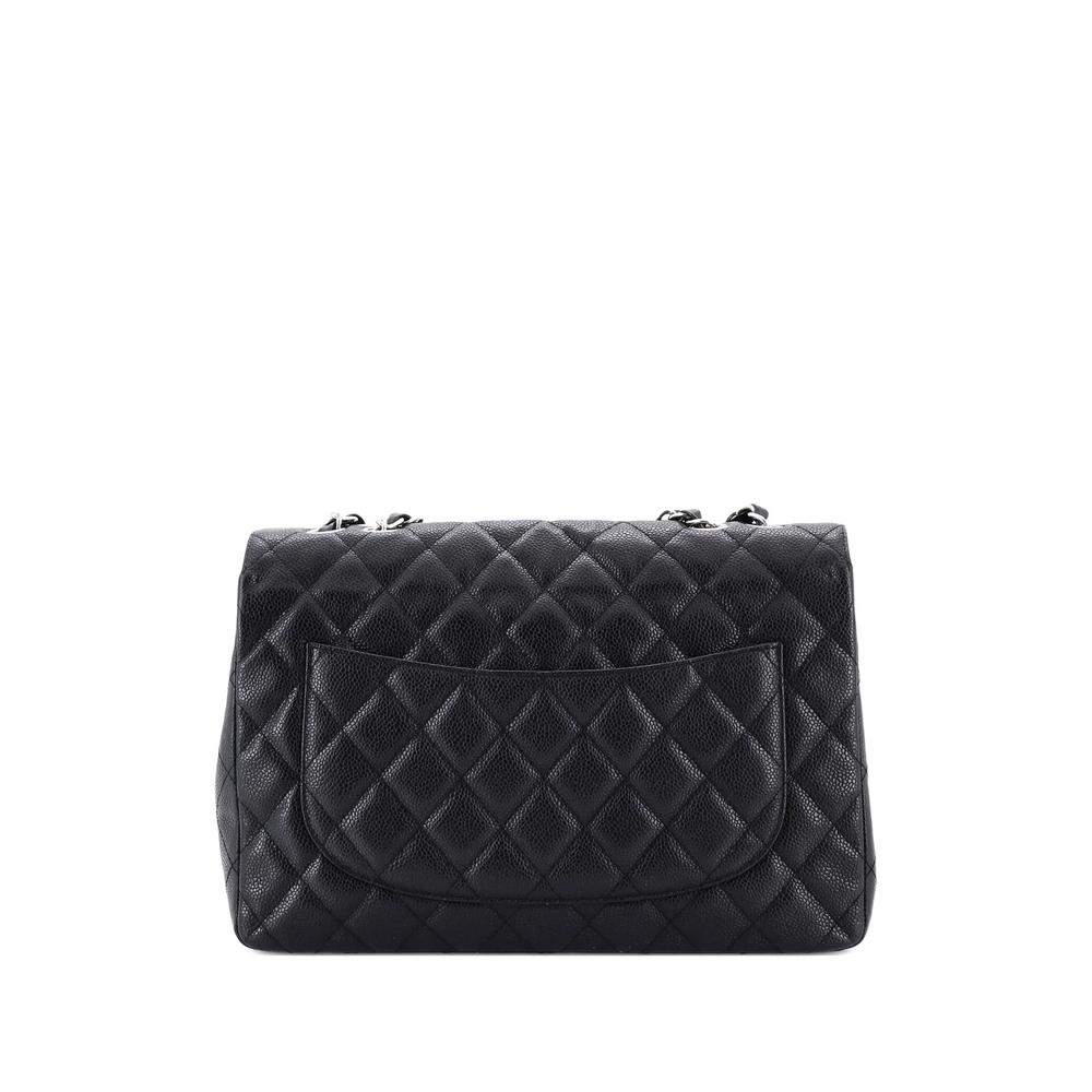 Сумка на плечо Classic Single Flap Bag Quilted Caviar Jumbo 2