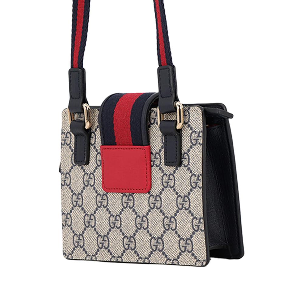 2016-2026 Kids GG Supreme Heart Web crossbody bag 3