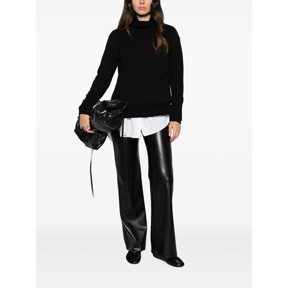 roll-neck raglan-sleeve sweater 1