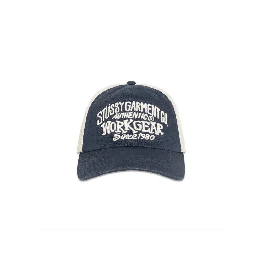 Кепки-снэпбэки Stussy Low Profile Workgear Strapback 'Navy' 1