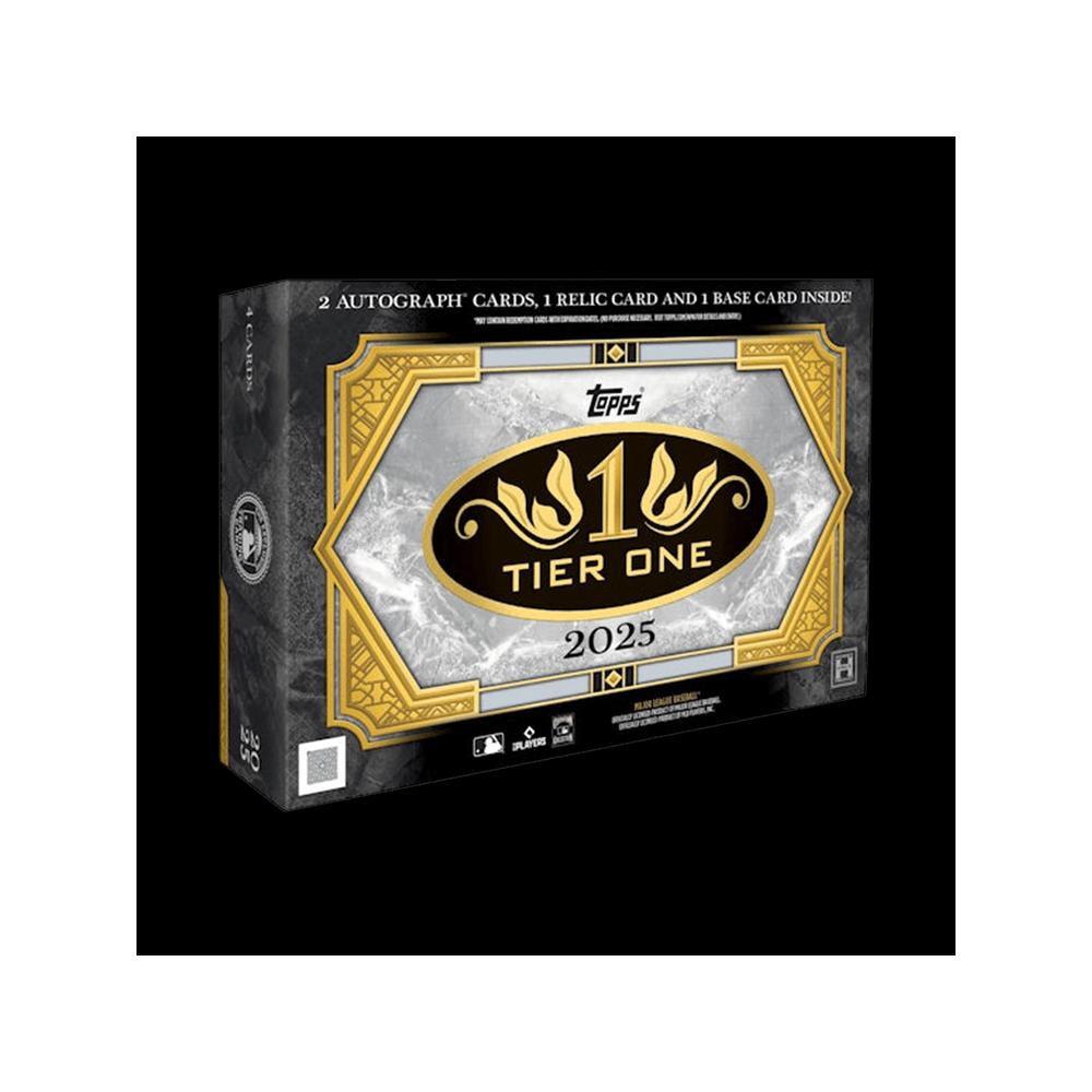 Спортивные карточки 2025 Topps Tier One Baseball Hobby Box 1