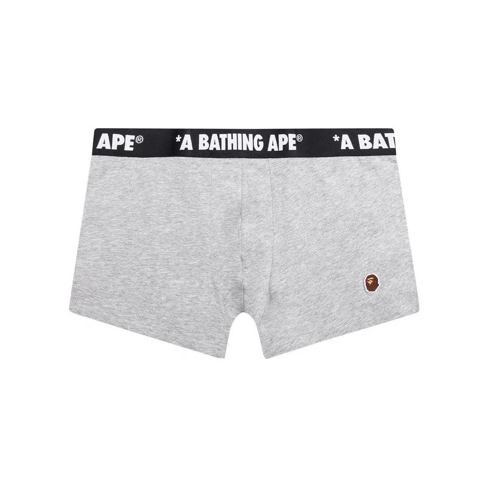 Шорты BAPE One Point Trunks 'Grey' 1