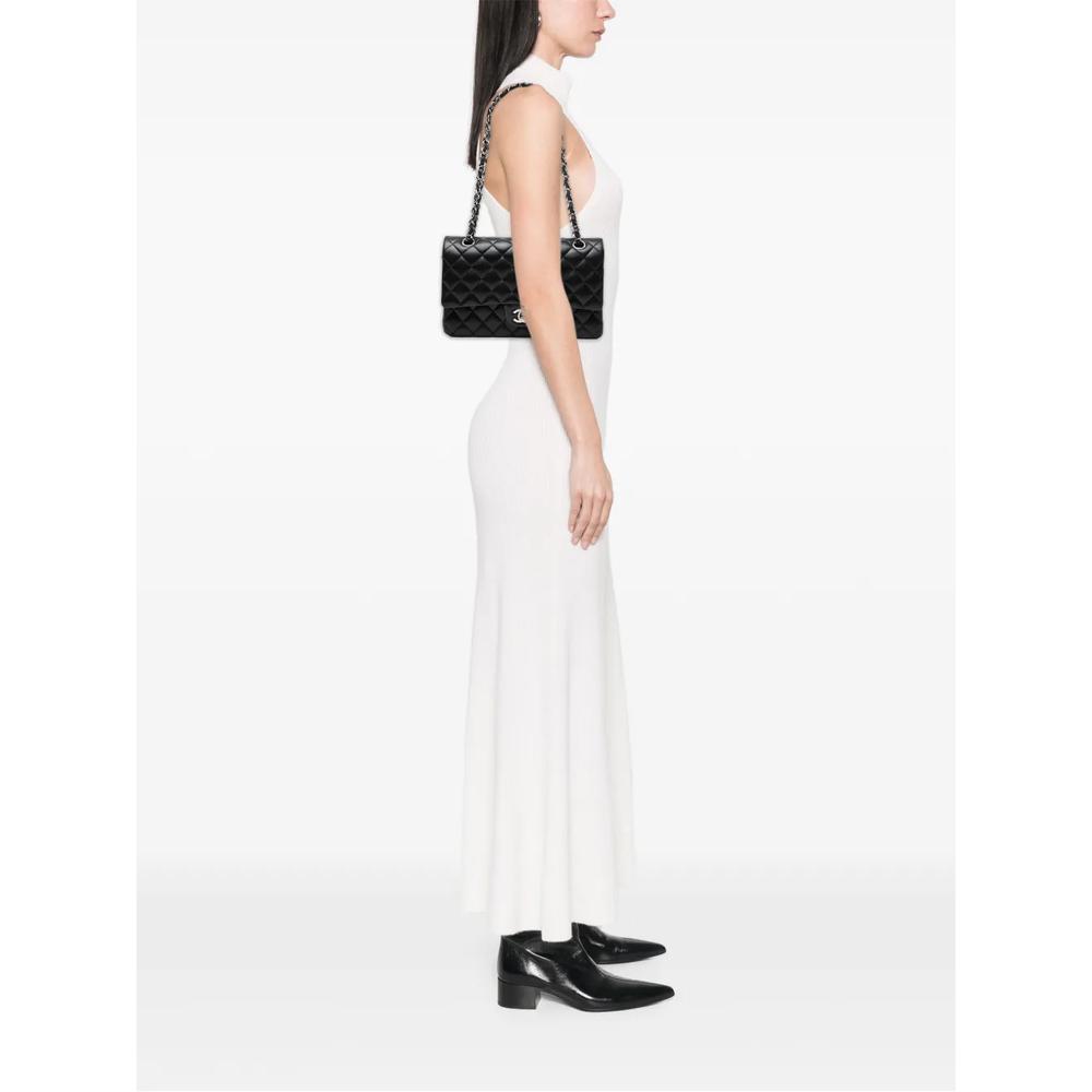 Сумка на плечо Medium Classic Lambskin Double Flap (2019 год) 2