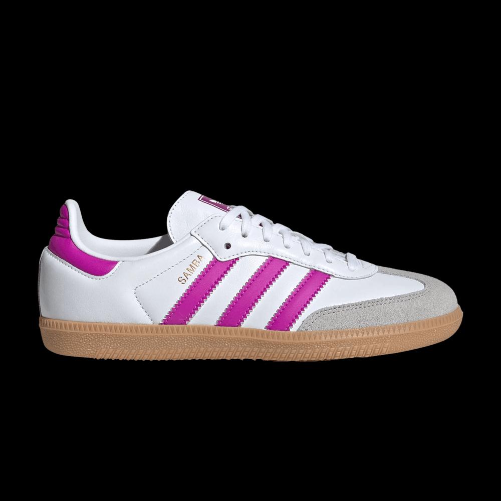 Кроссовки adidas Samba OG J "White Purple Burst Gum" 1