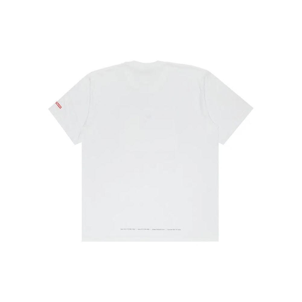 Футболки с коротким рукавом Supreme Tunnel Tee 'White' 2