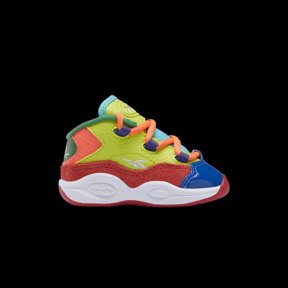Кроссовки Reebok Question Mid Toddler 'Color Explosion' 1