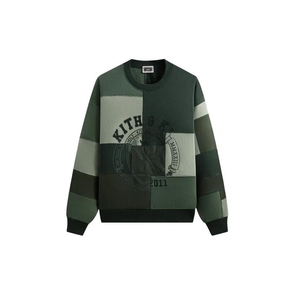Топы Kith Patchwork Fleece Nelson Crewneck 'Stadium' 1