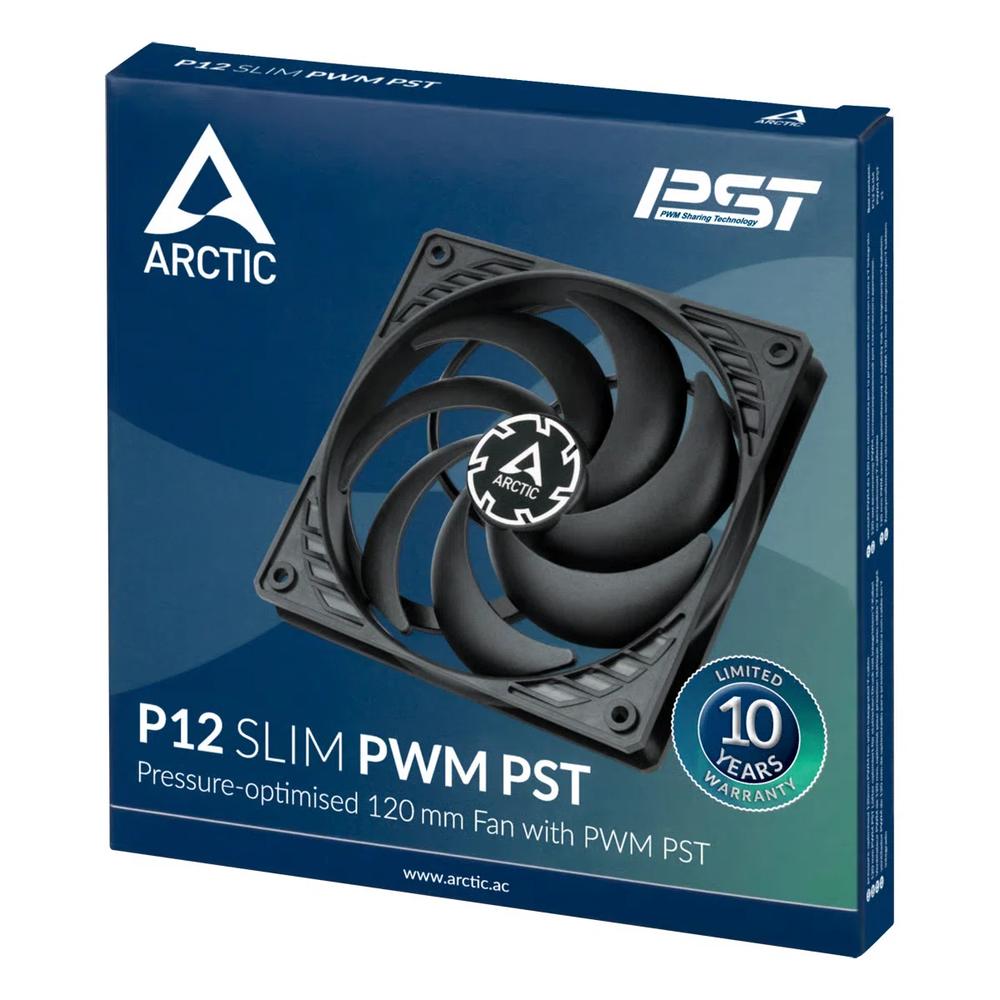 ARCTIC P12 SLIM PWM PST 120x15 мм вентилятор 5