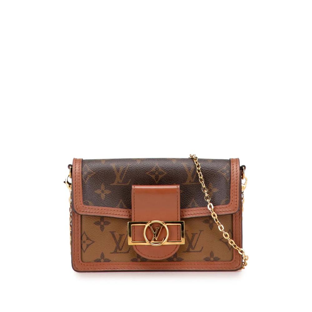 Сумка через плечо Monogram Reverse Dauphine Wallet on Chain (2021-2025 годы) 1