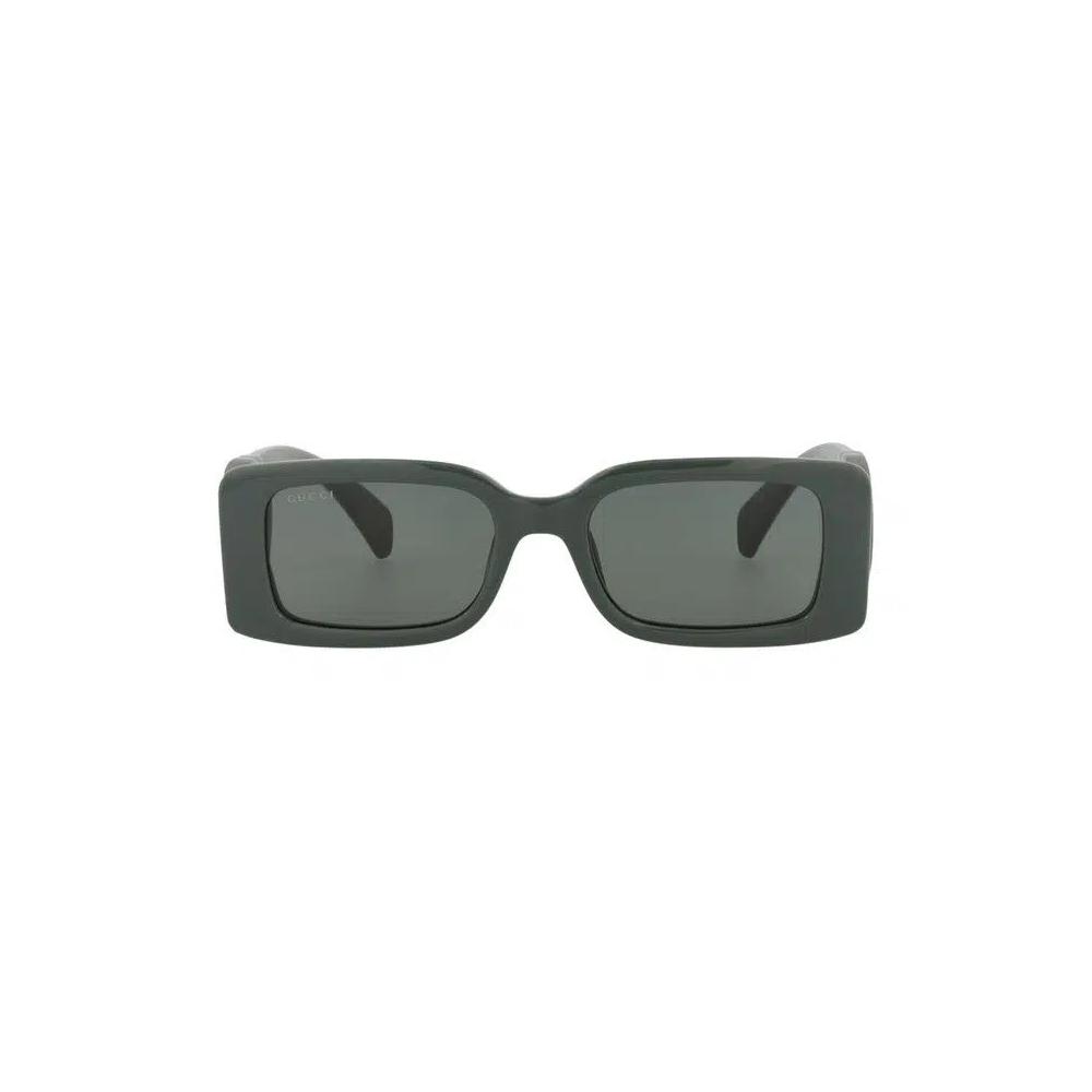 Солнцезащитные очки Gucci Square-Frame Injection 'Grey/Smoke' 1