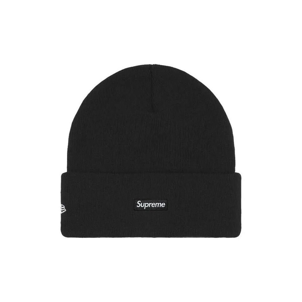 Шапки-бини Supreme New Era Old English Beanie 'Black' 2
