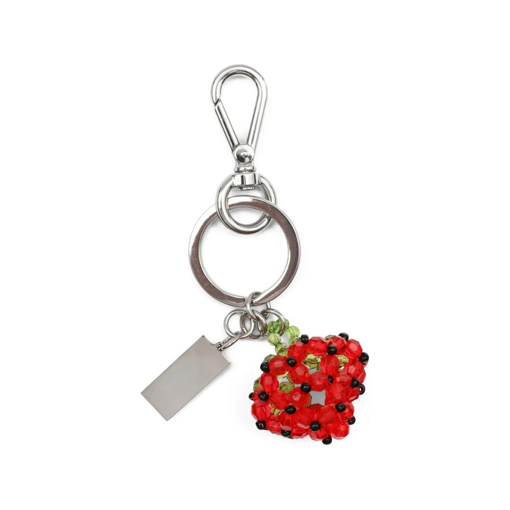 Брелок Strawberry с бусинами 2