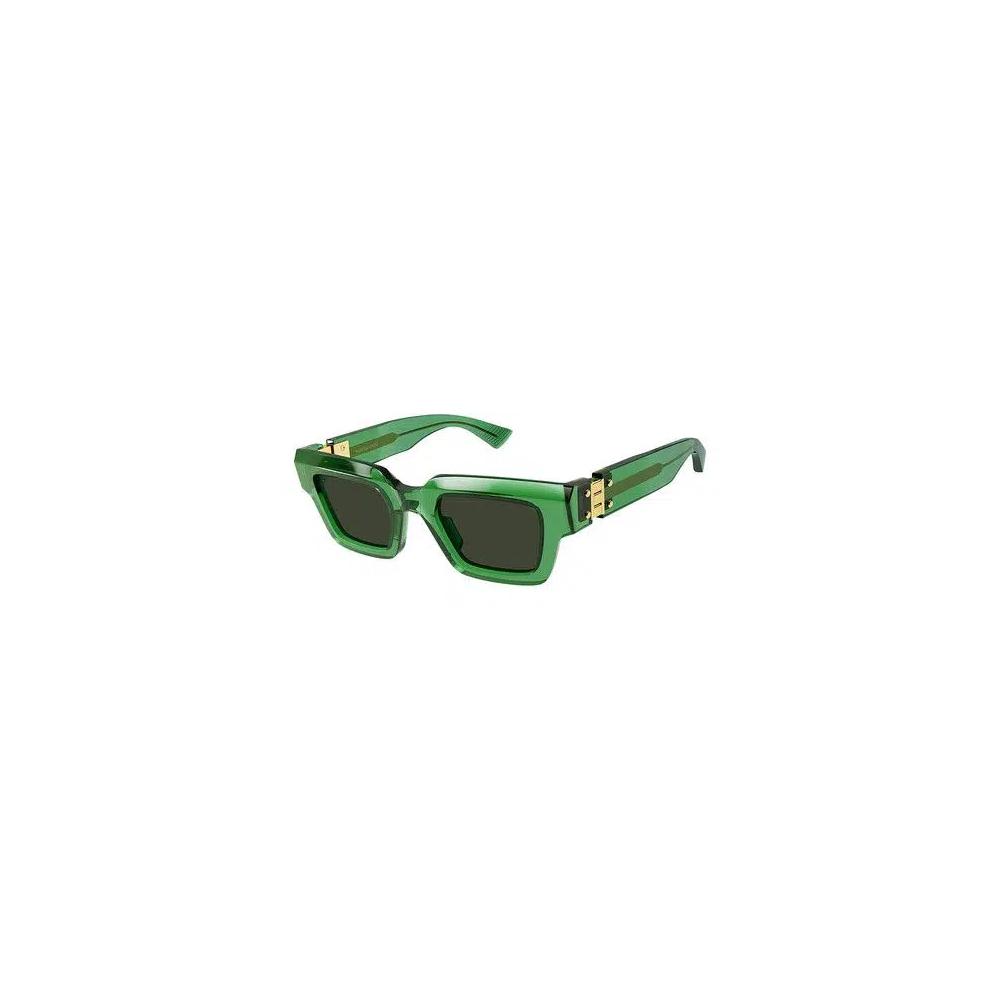 Солнцезащитные очки Bottega Veneta Hinge Square 'Green' 2