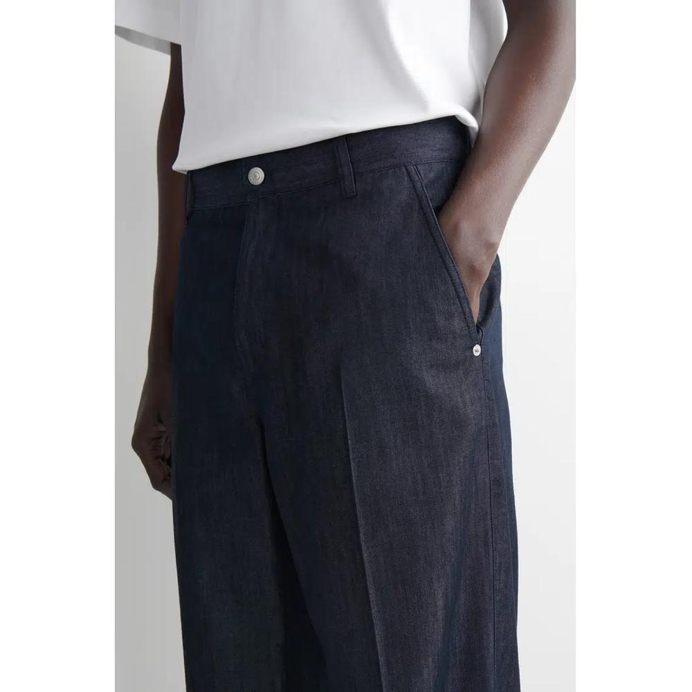 ДЖИНСОВЫЕ БРЮКИ ПРЯМОГО КРОЯ ОБЫЧНОЙ ПОСАДКИ RAW DENIM 5