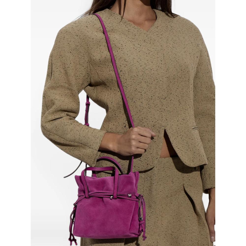 mini Rio suede tote bag 2