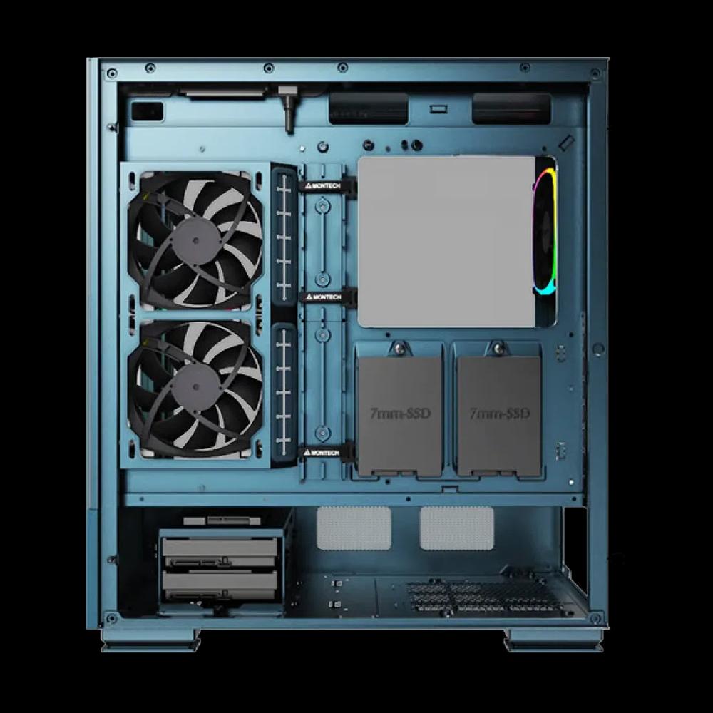 MONTECH SKY TWO ARGB корпус ATX — синий 3