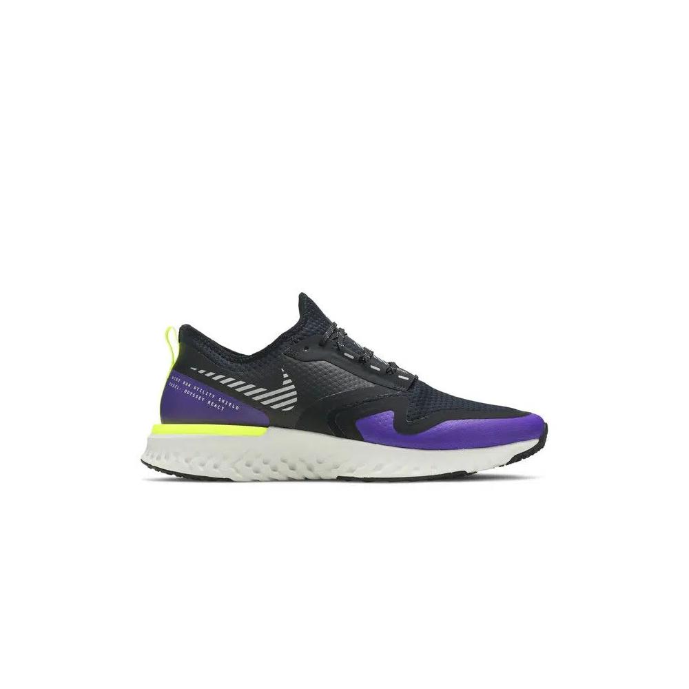 Кроссовки Nike Odyssey React Shield 2 'Black Voltage Purple' 1