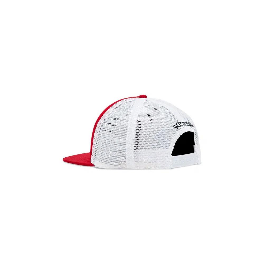 Кепки-снэпбэки Supreme Authorized Mesh Back 5-Panel 'Red' 3