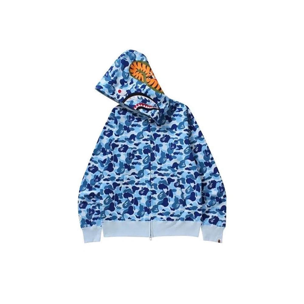 Зип-худи BAPE ABC Shark Full Zip Hoodie 'Blue' 2