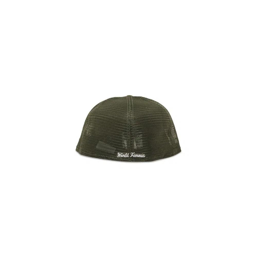 Кепки Supreme x New Era Box Logo Mesh Back «Olive» 4