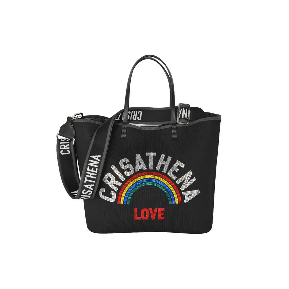 Glam Rainbow Large Tote Bag в ЧЕРНОМ 4