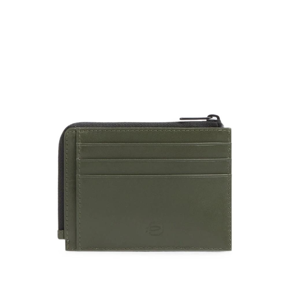 logo-embossed zip-around cardholder 2
