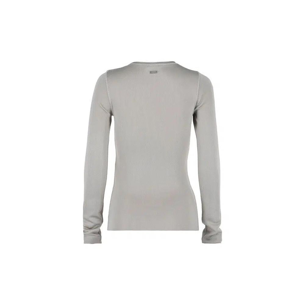 Рубашки и топы Ferragamo Long-Sleeve Top 'Светло-серый' 2