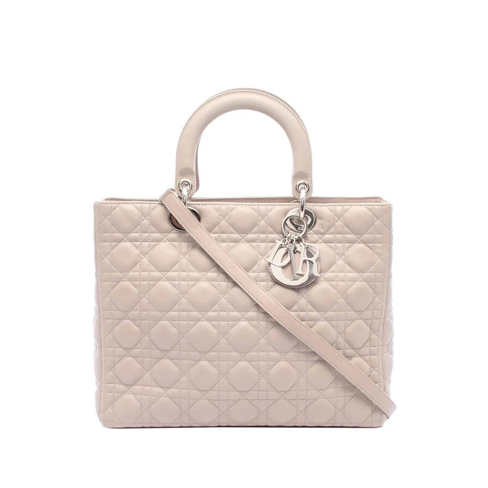 Большая сумка-сэтчел Cannage Lady Dior (2010-2026 годы) 1