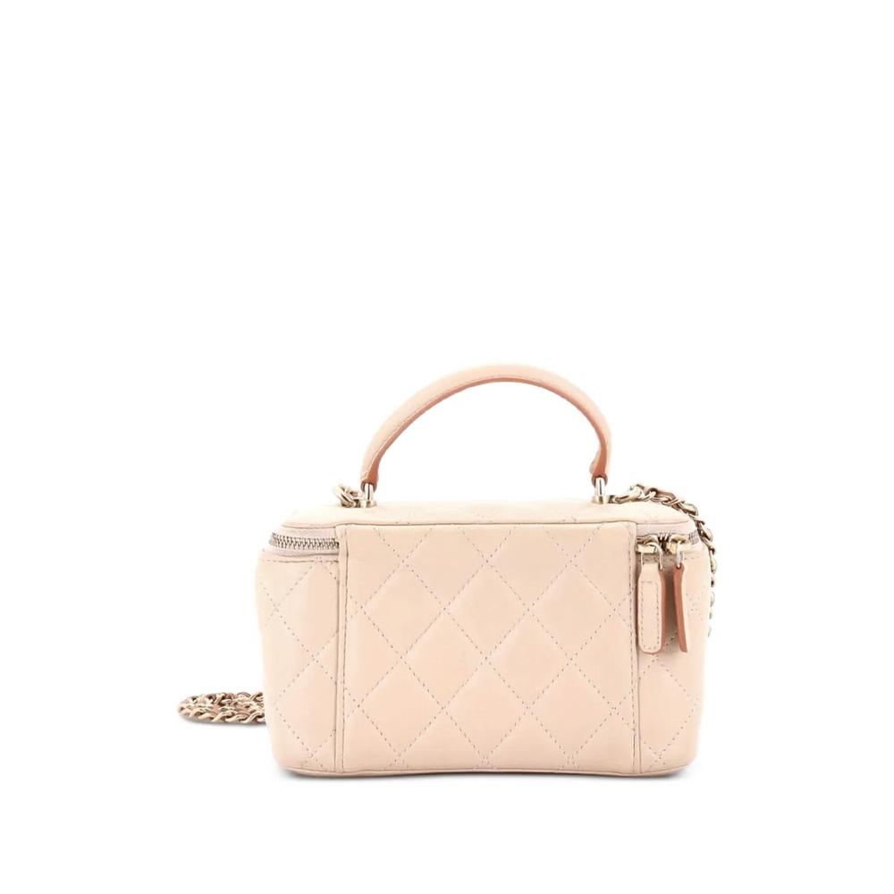 Маленькая сумка через плечо Classic Top Handle Vanity Case с цепочкой 2