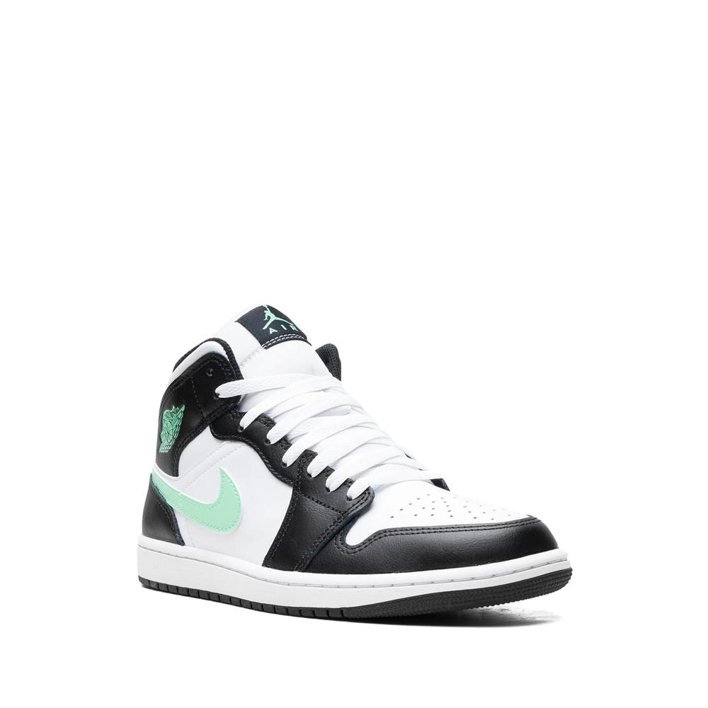 Кроссовки Air Jordan 1 Mid Green Glow 2