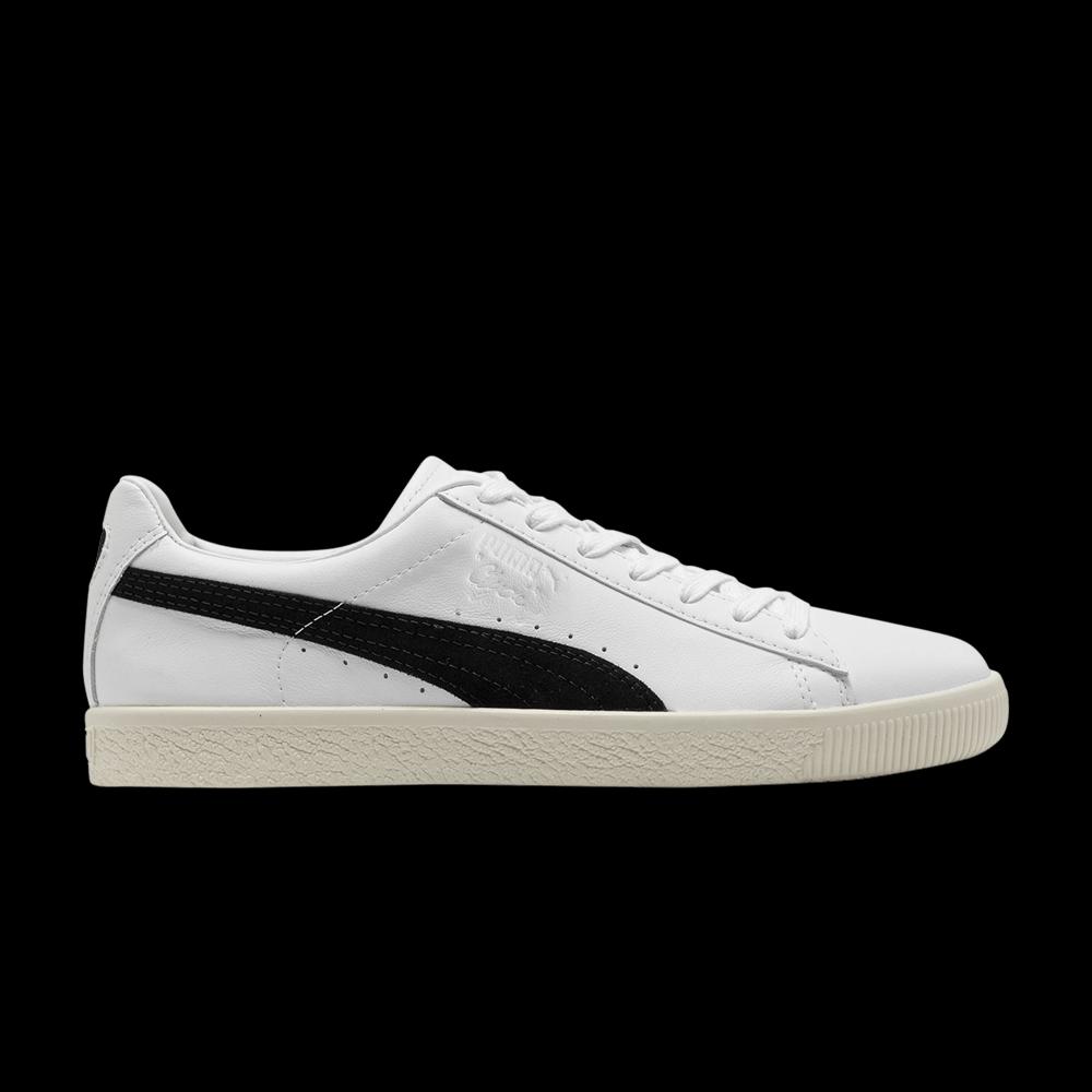 Кроссовки Puma Clyde Made in Germany 'White Black' 1