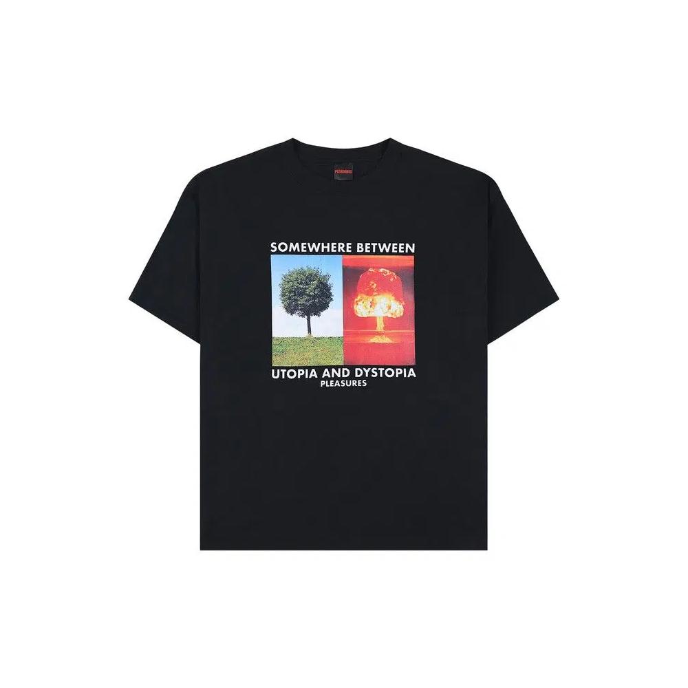 Футболки Pleasures Somewhere T-Shirt 'Black' 1