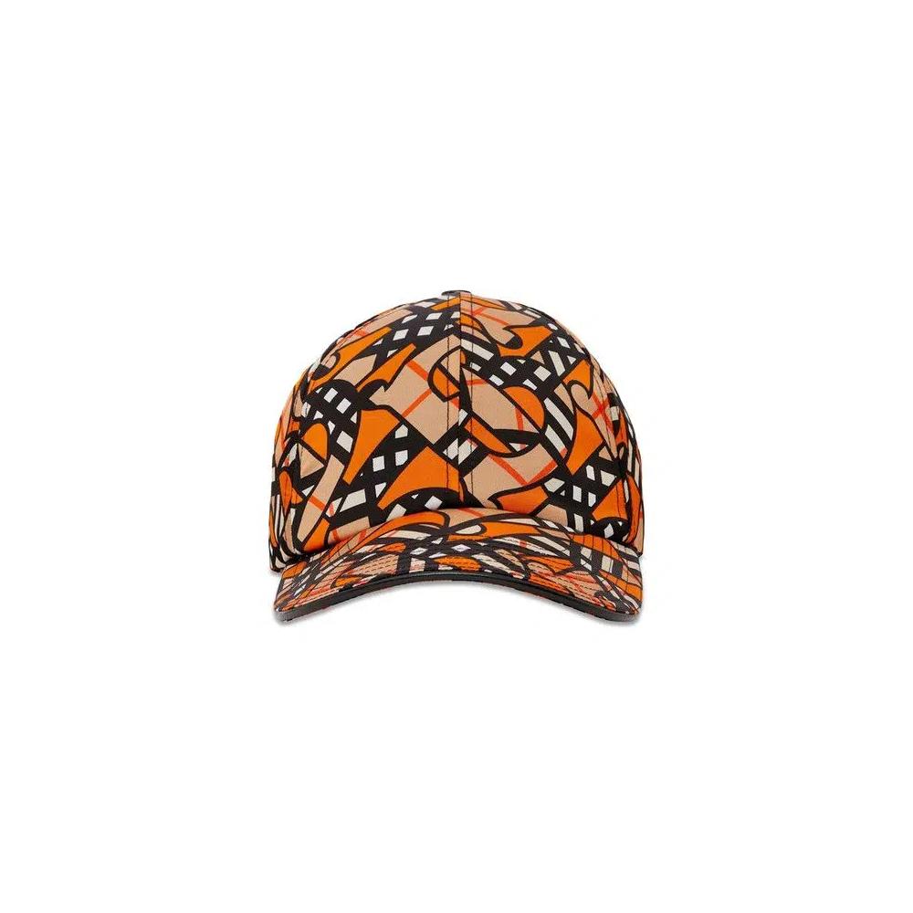 Кепки Burberry Monogram Print Baseball Cap 'Оранжевый' 1