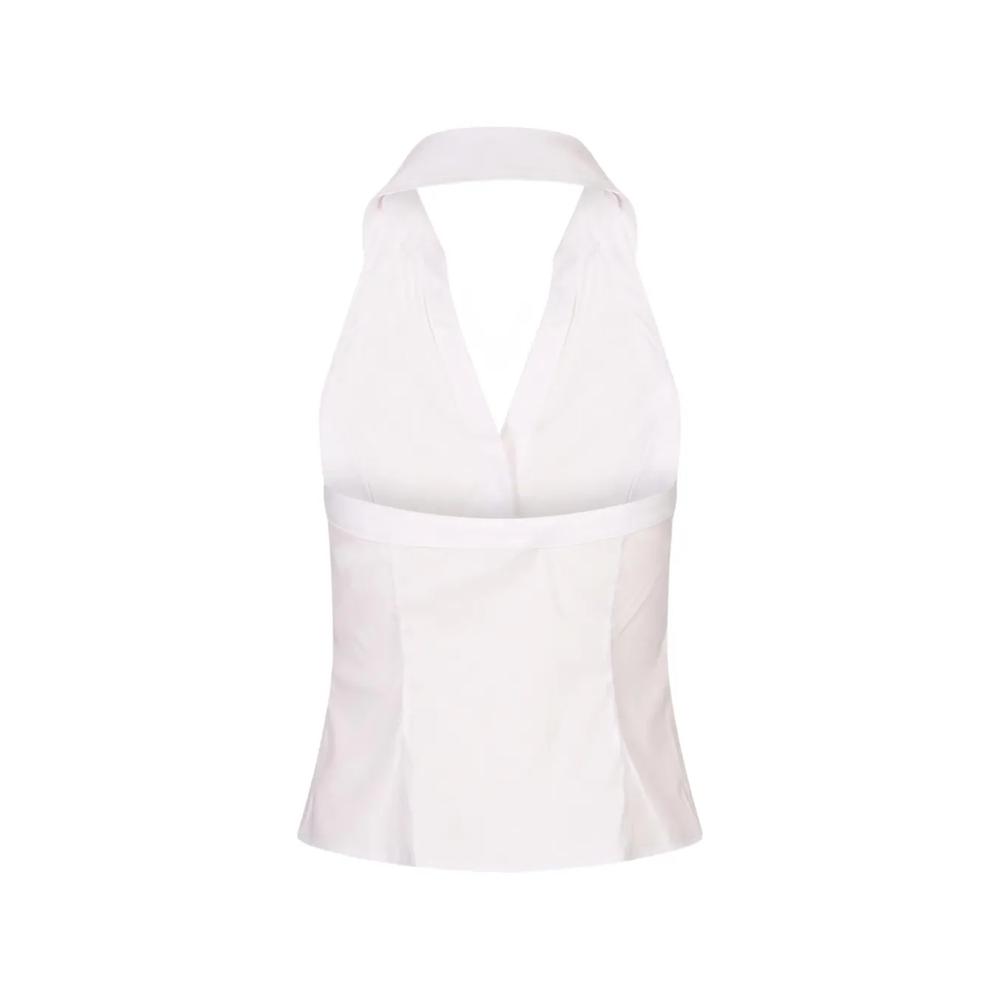 Freya halterneck button-down top 2