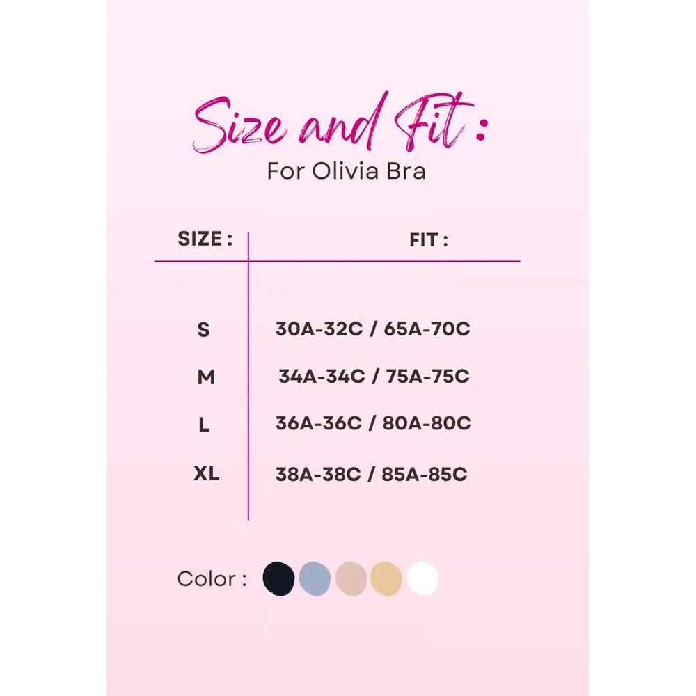 2 Pack Premium Olivia Seamless Wireless Paded Push Up Bra в цветах White и Black 4
