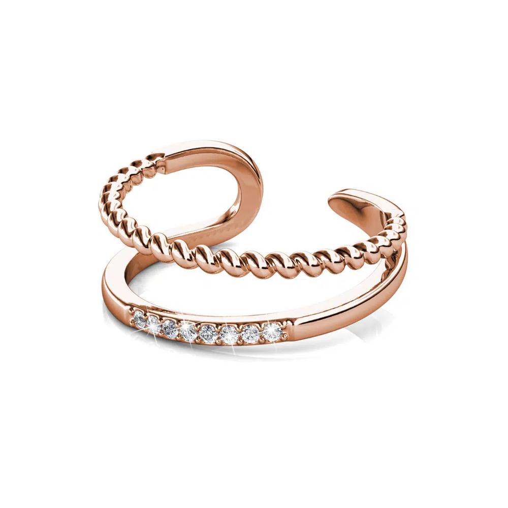 Кольцо Jessica с кристаллами SWAROVSKI® 2