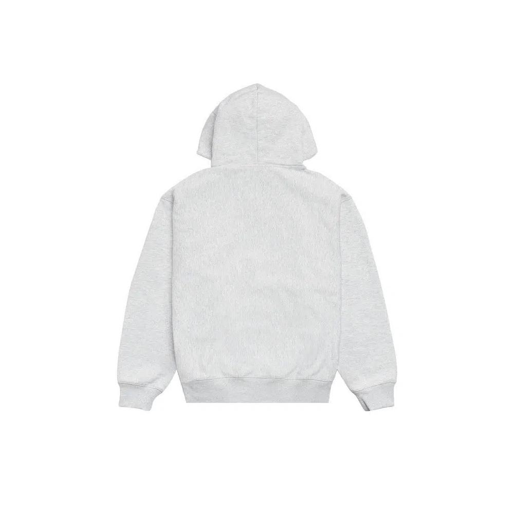 Топы Stussy Double Stripe Embroidered Hoodie «Эш хизер» 2
