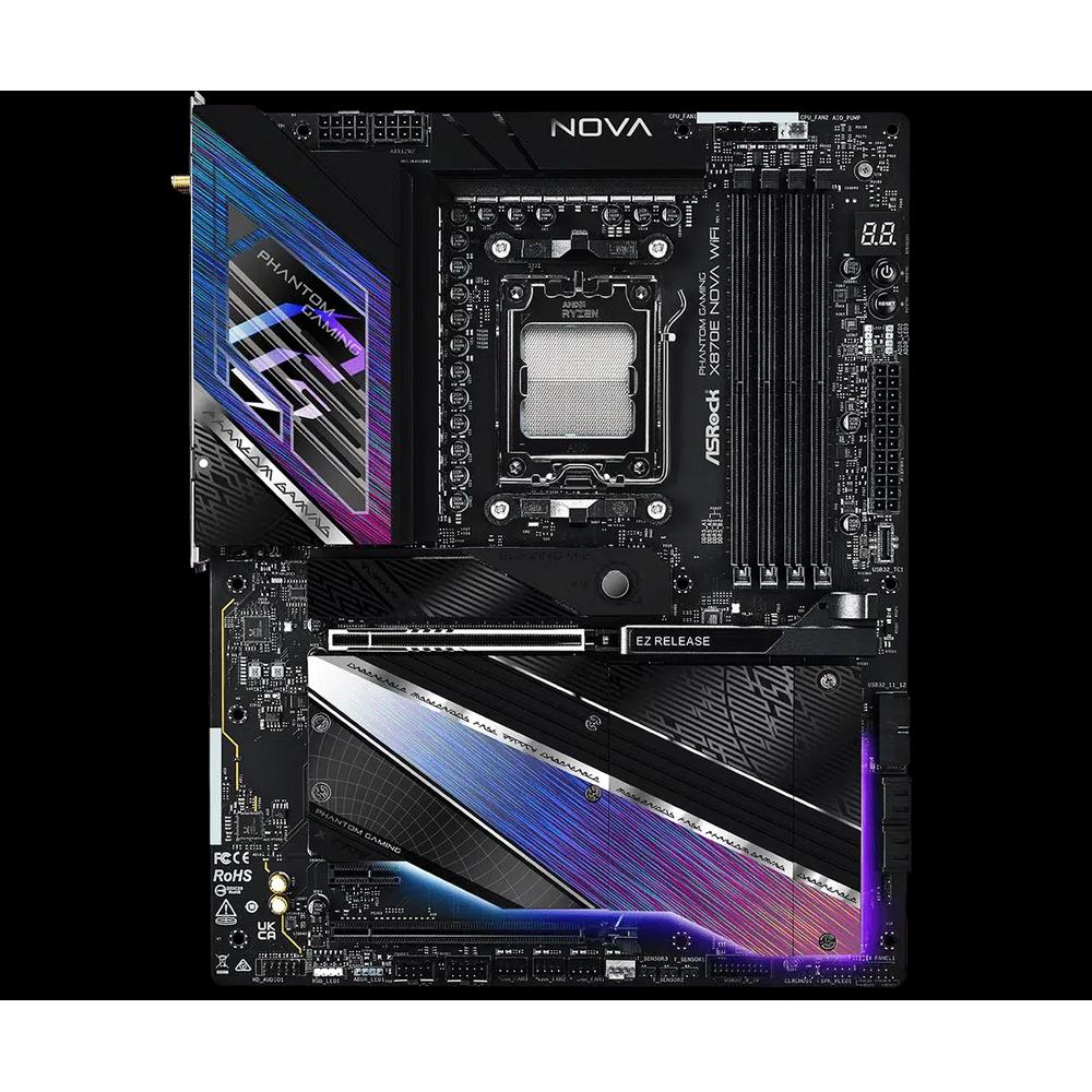 ASRock PHANTOM GAMING X870E Nova WiFi ATX материнская плата (DDR5) 3