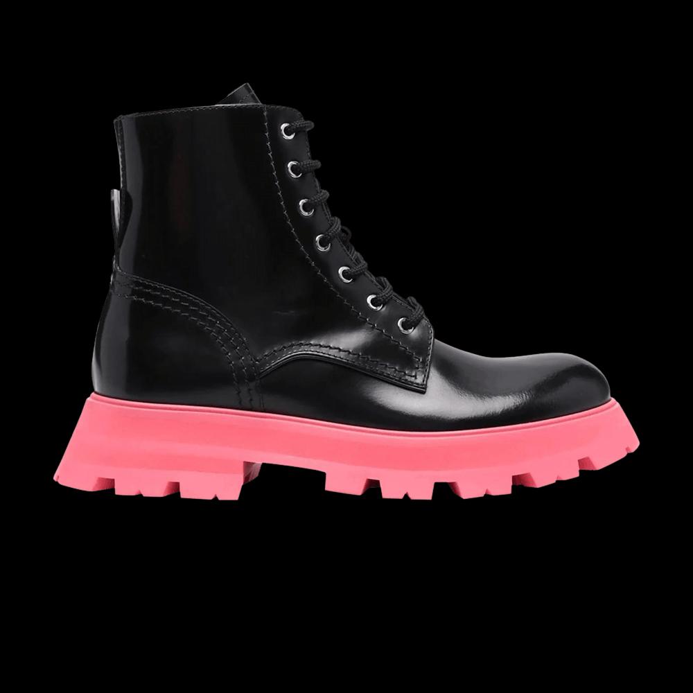 Ботинки Alexander McQueen Wmns Tread Slick Boot 'Black Pink' 1