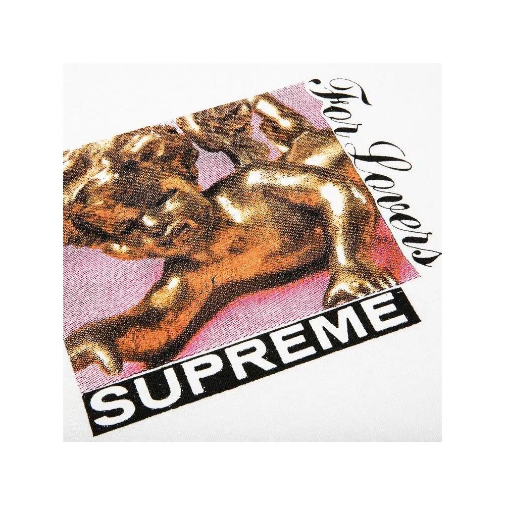 Футболки Supreme Lovers Tee 'White' 2