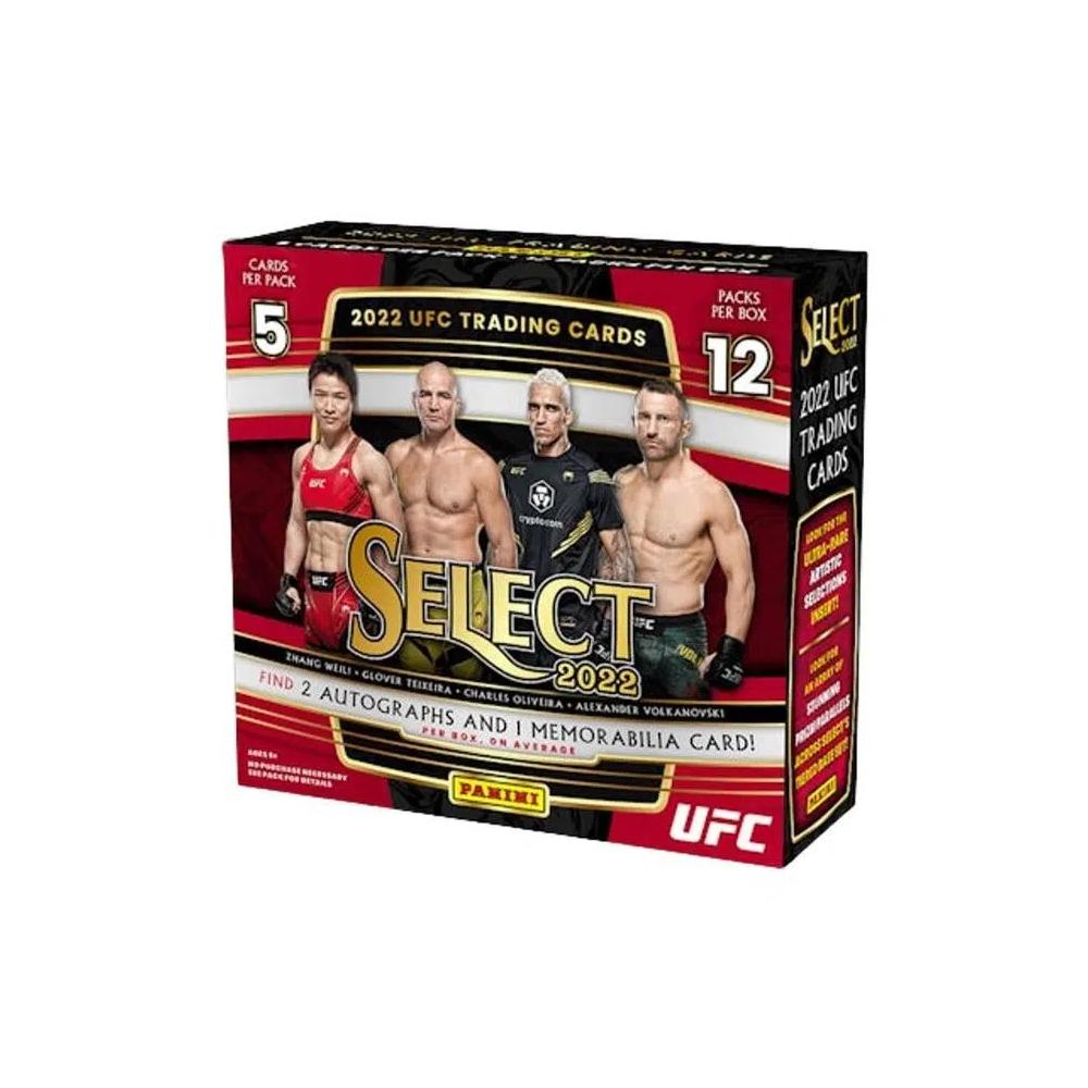 Спортивные карточки 2022 Panini Select UFC Hobby Box 2