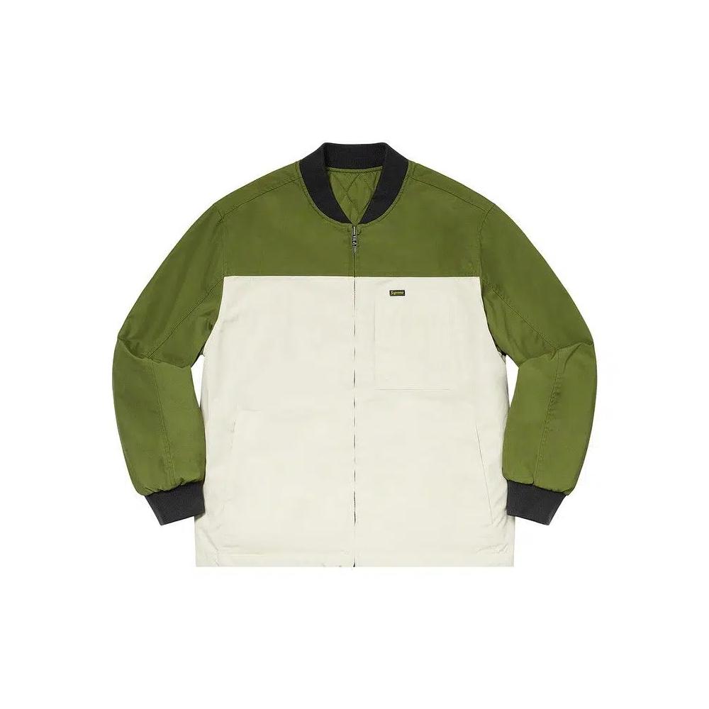 Верхняя одежда Supreme Reversible Tech Work Jacket 'Green' 3