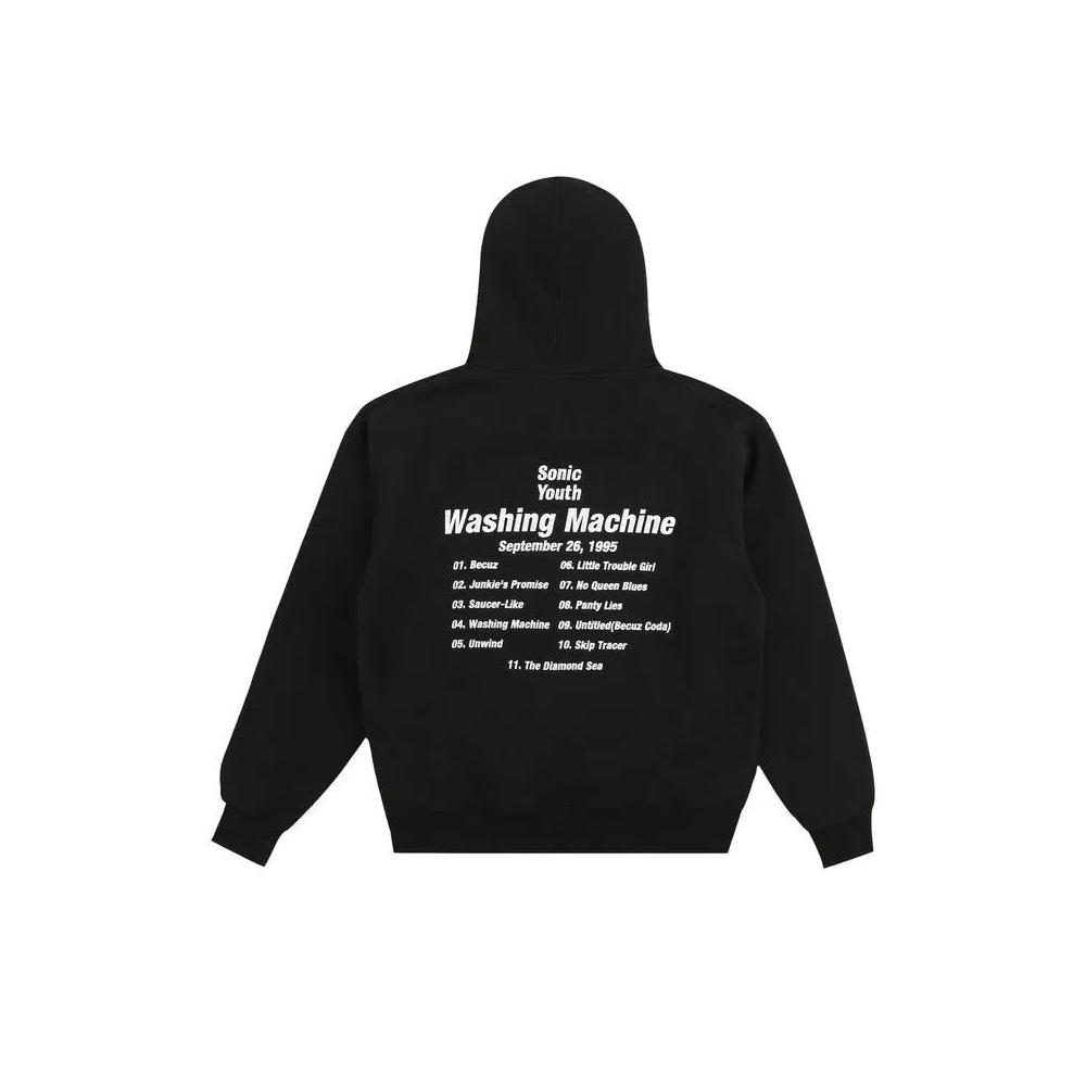 Худи Pleasures Washing Machine Hoodie 'Черный' 2