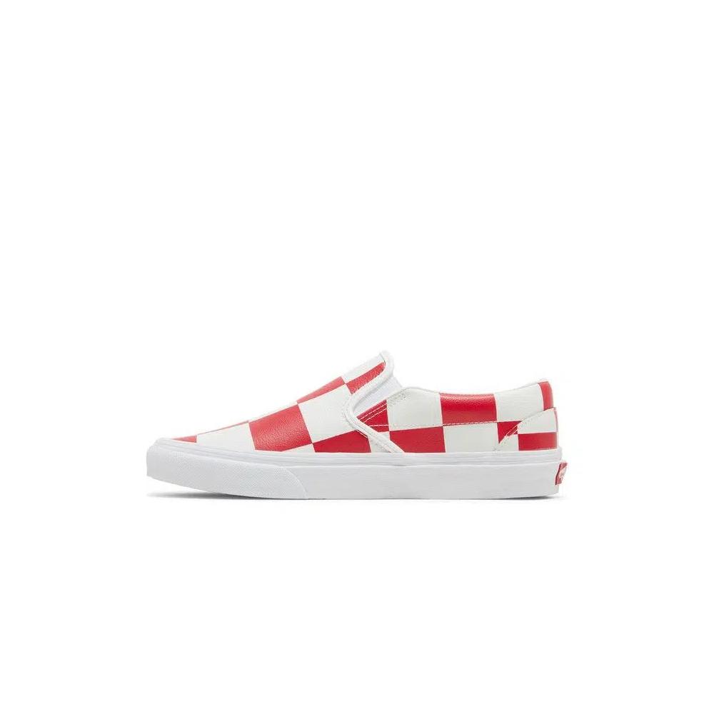 Слипоны Vans Classic Slip-On 'Leather Check' 3