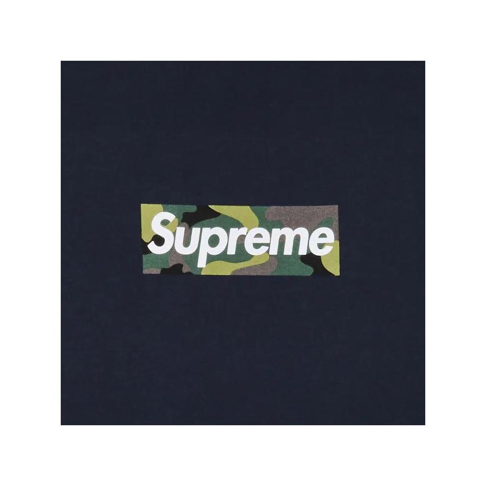 Футболки Supreme Box Logo Tee 'Navy' 2