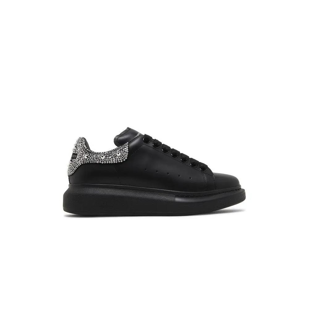 Кроссовки Alexander McQueen Wmns Oversized Sneaker 'Black Crystal' 1