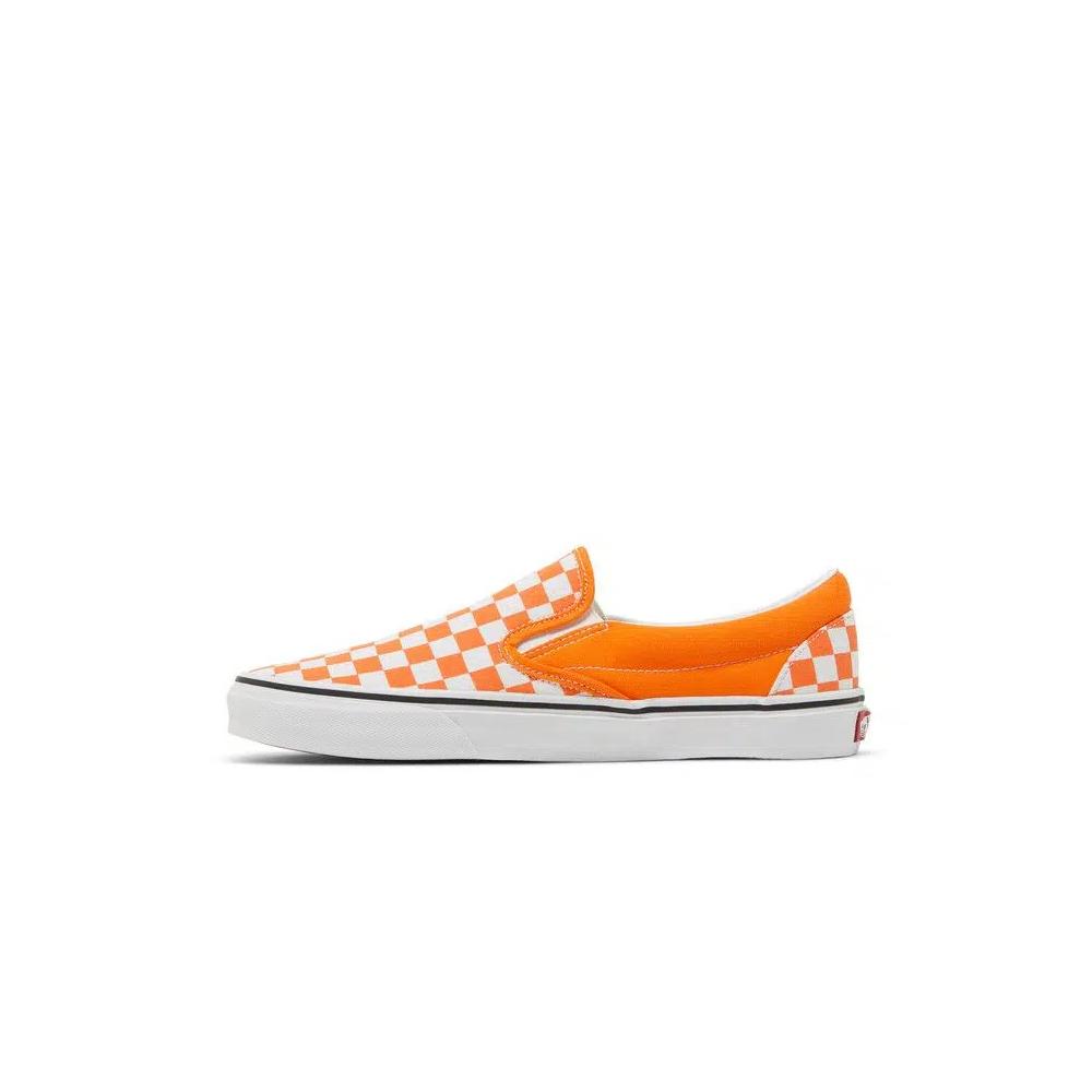 Слипоны Vans Classic Slip-On 'Orange Tiger Checkerboard' 3
