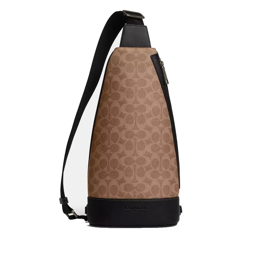 Сумка Dominic Sling Pack In Signature Canvas 1